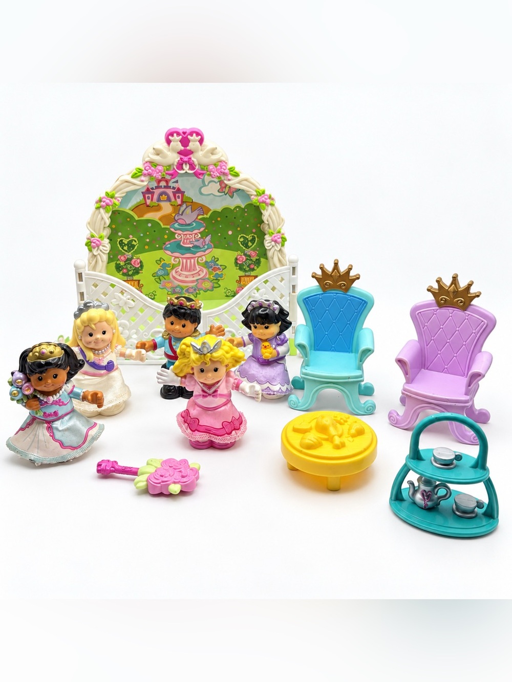 Fisher Price Little People Royal Garden Wedding Play Set 2008